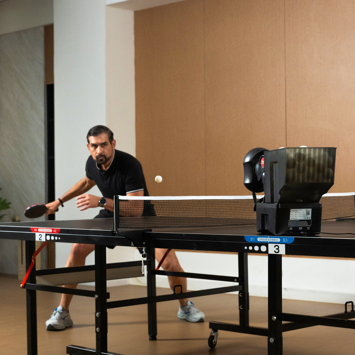 PONGBOT Nova S Pro on the table