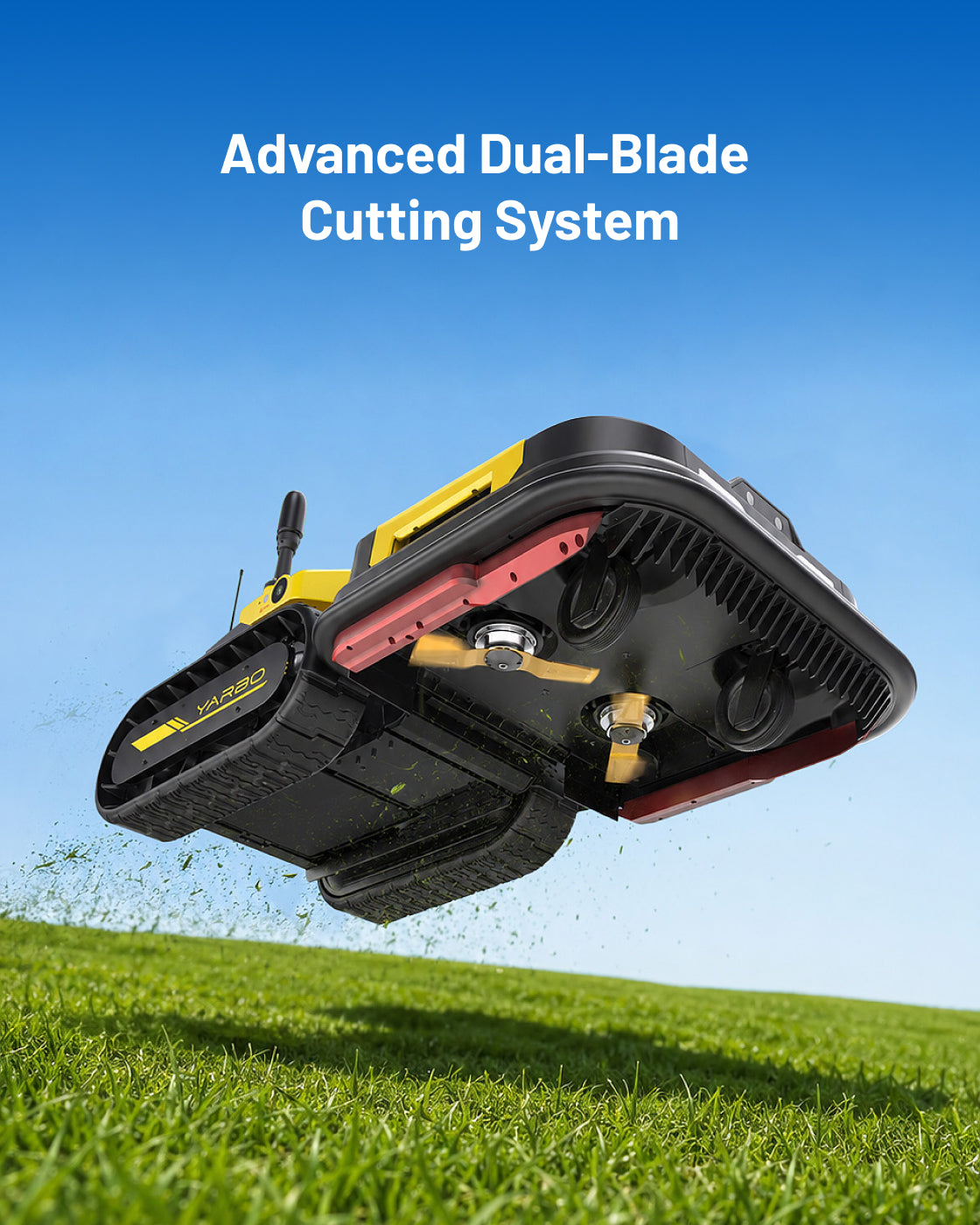 Yarbo Y40P Lawn Mower Pro in use
