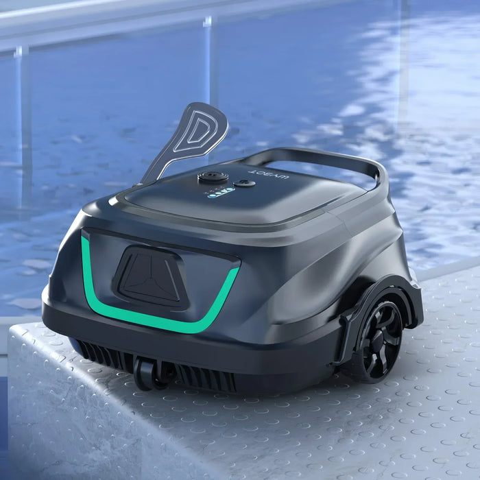 WYBOT A1 cleaner sized for the flat floor of an above-ground pool