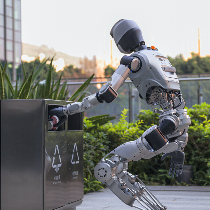 Oli EDU humanoid robot and the Tron1 EDU biped robot