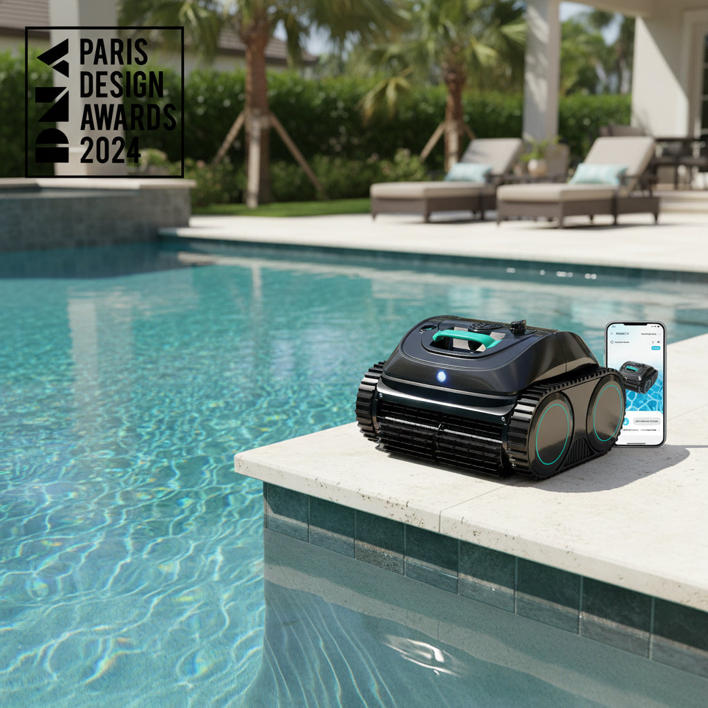 WYBOT C1 electric pool vacuum running without a pump or booster
