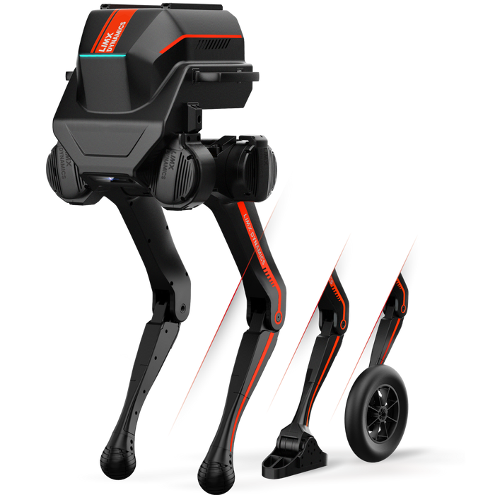 LimX Dynamics TRON1 EDU biped used as a university research platform