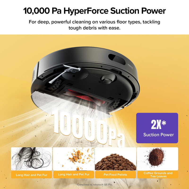 Roborock Q7 M5+ Robot Vacuum and Mop with Auto- Empty Dock (Upgraded from Q5 Max+)
