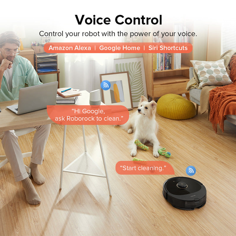 Roborock Q8 Max+ Robot Vacuum and Mop with Auto-Empty Dock