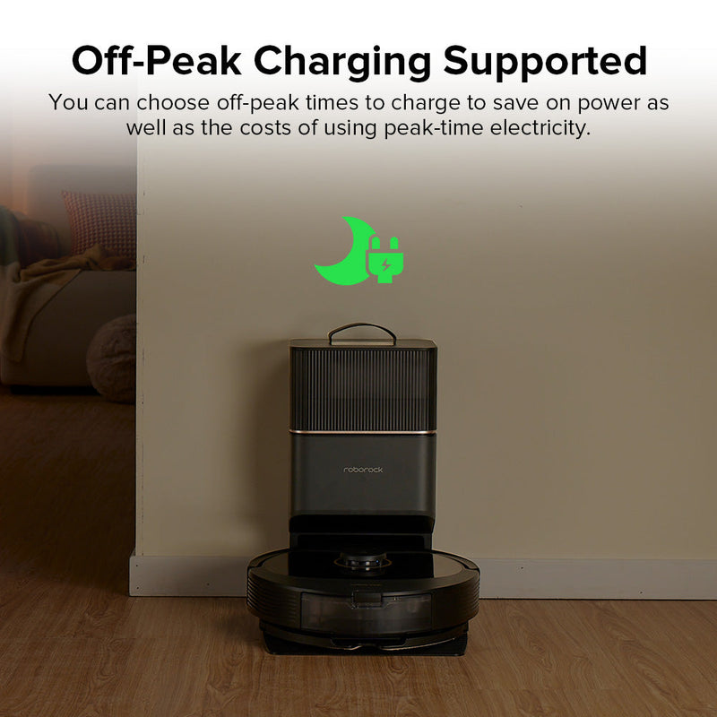 Roborock Q8 Max+ Robot Vacuum and Mop with Auto-Empty Dock