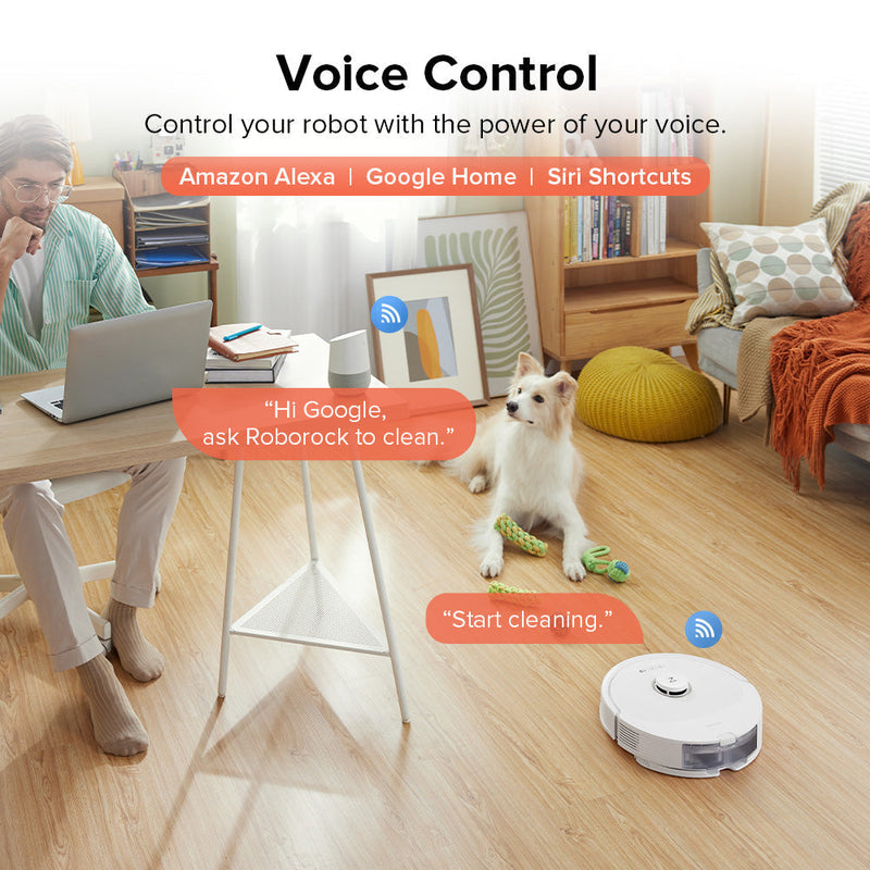 Roborock Q8 Max+ Robot Vacuum and Mop with Auto-Empty Dock
