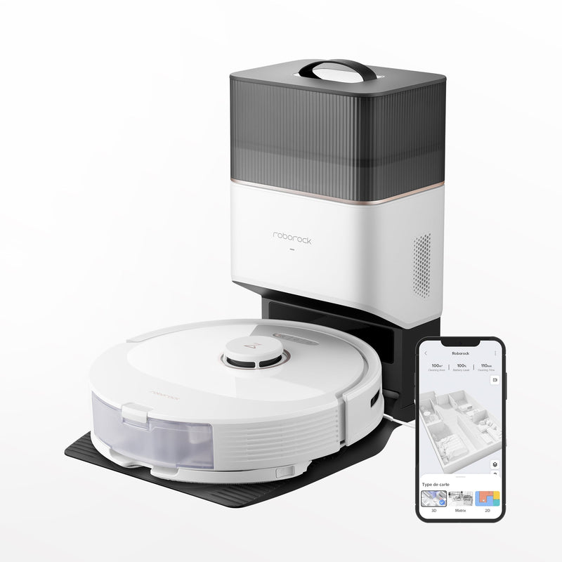 Roborock Q8 Max+ Robot Vacuum and Mop with Auto-Empty Dock