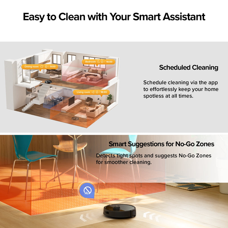 Roborock Q7 M5+ Robot Vacuum and Mop with Auto- Empty Dock (Upgraded from Q5 Max+)