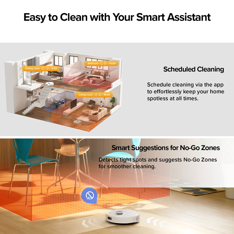 Roborock Q7 M5+ Robot Vacuum and Mop with Auto- Empty Dock (Upgraded from Q5 Max+)