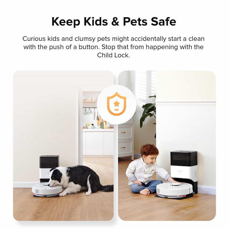 Roborock Q7 Max+ Robot Vacuum with Auto-Empty Dock Pure