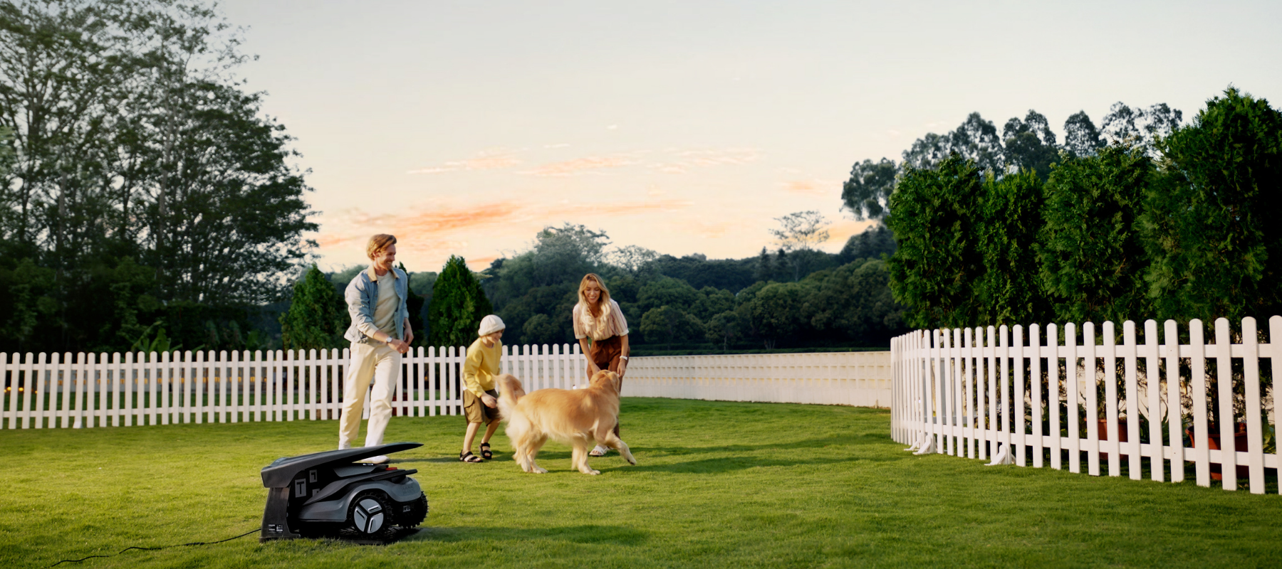 Hand off the lawn. Keep your weekend.