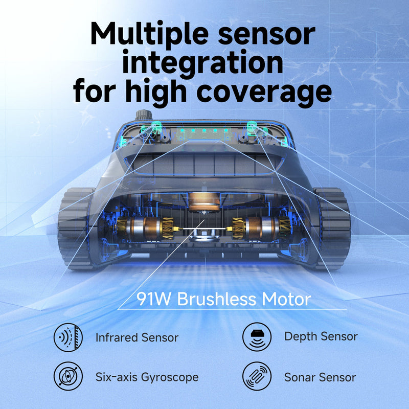 WYBOT S2 High-End Cordless Robotic Pool Cleaner