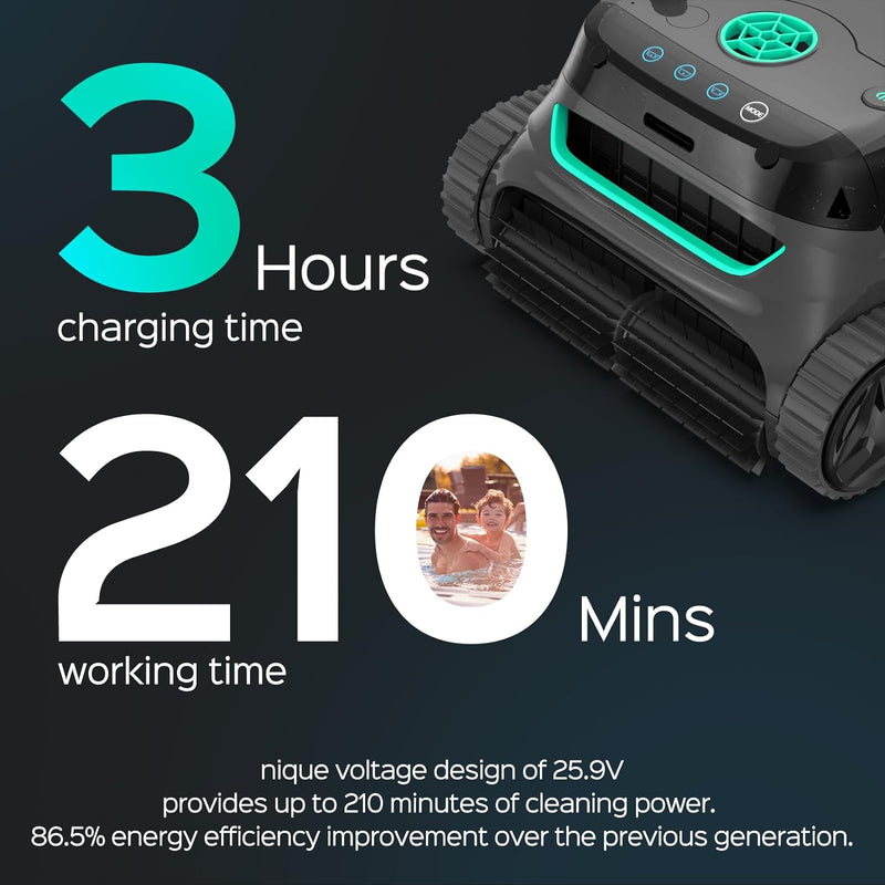 WYBOT S2 High-End Cordless Robotic Pool Cleaner