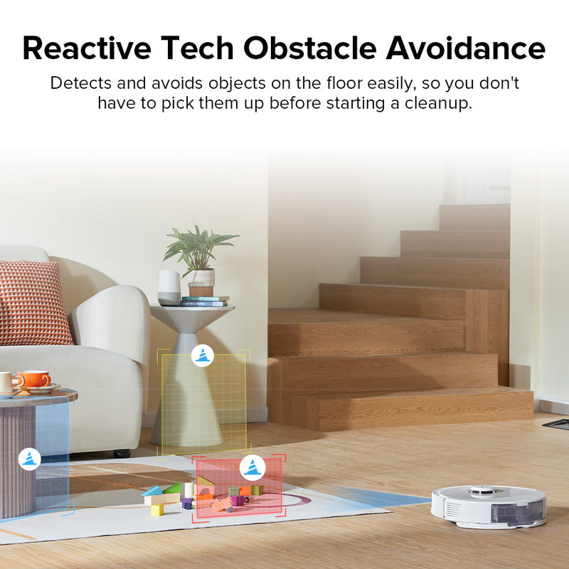 Roborock Q8 Max+ Robot Vacuum and Mop with Auto-Empty Dock