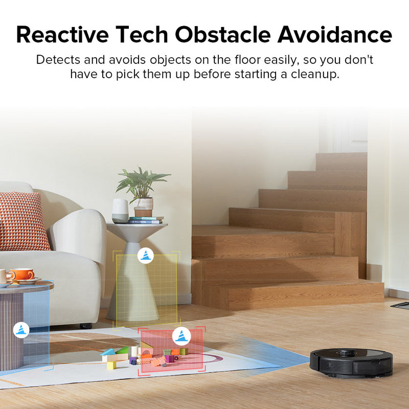 Roborock Q8 Max+ Robot Vacuum and Mop with Auto-Empty Dock