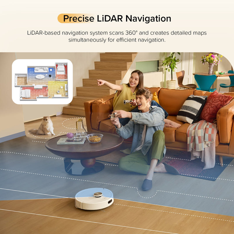 Roborock Q7 M5 Robot Vacuum and Mop with 10,000 Pa Power Suction (Upgraded from Q7 Max)