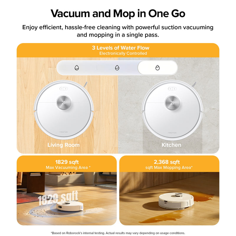 Roborock Q7 M5+ Robot Vacuum and Mop with Auto- Empty Dock (Upgraded from Q5 Max+)