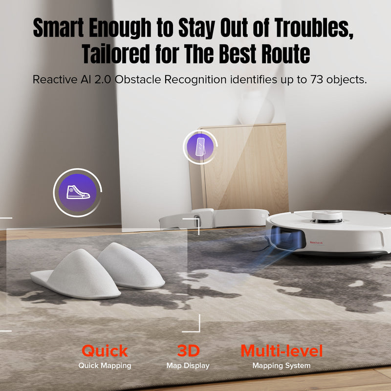 Roborock S8 MaxV Ultra with 8-in-1 RockDock® Ultra