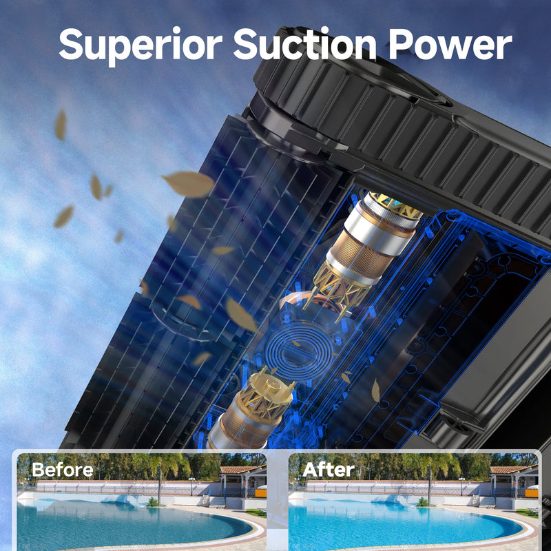 WYBOT S2 High-End Cordless Robotic Pool Cleaner