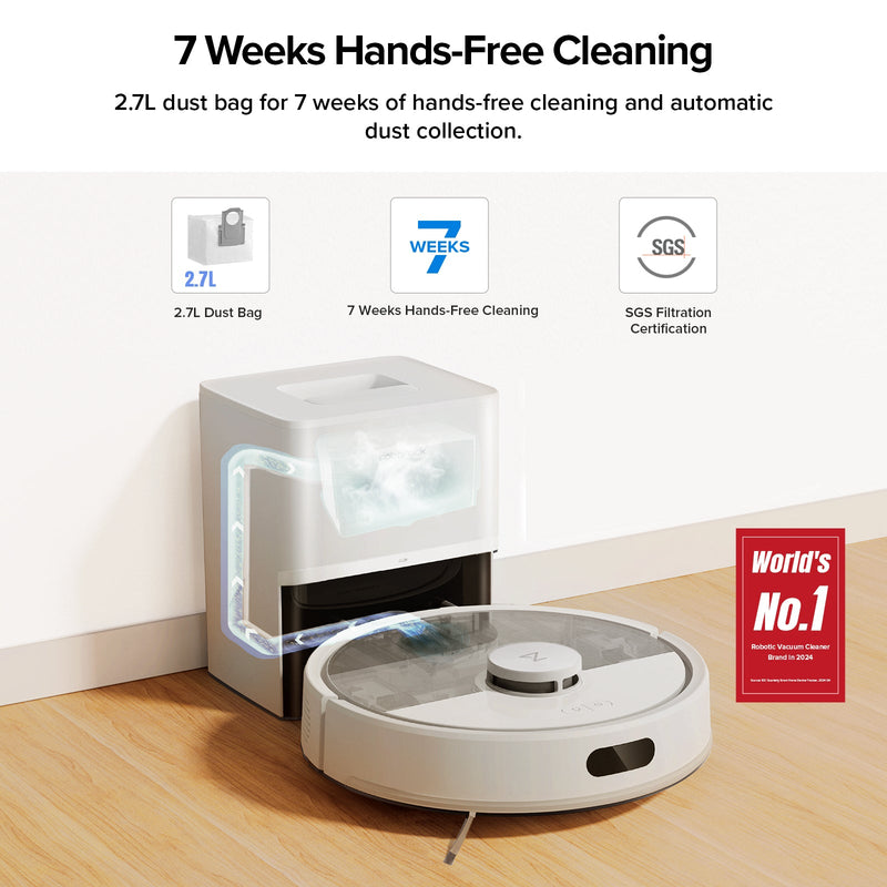 Roborock Q7 M5+ Robot Vacuum and Mop with Auto- Empty Dock (Upgraded from Q5 Max+)