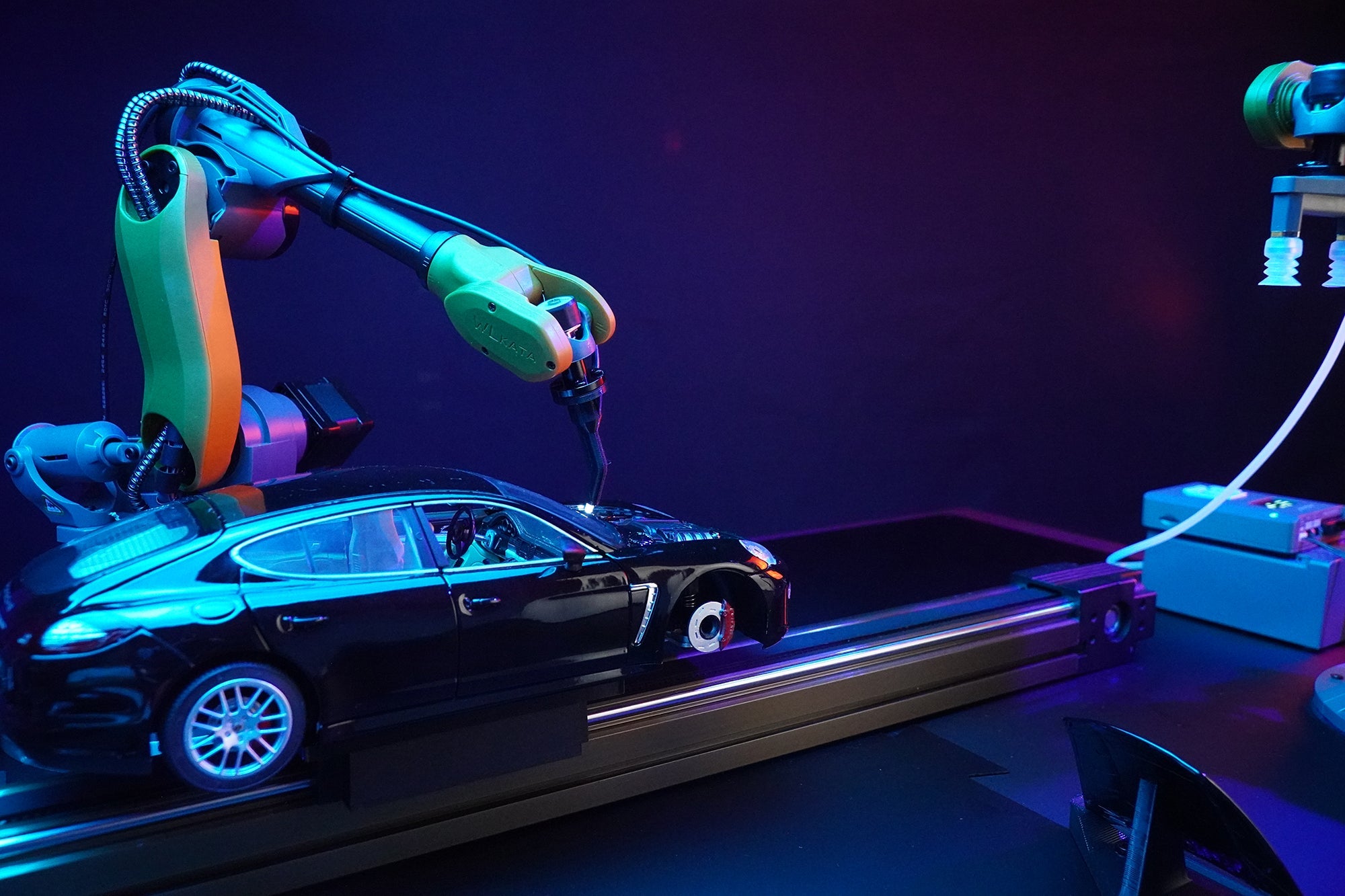 WLKATA Automobile Assembly Line | Training Kit | RoboticsSelect