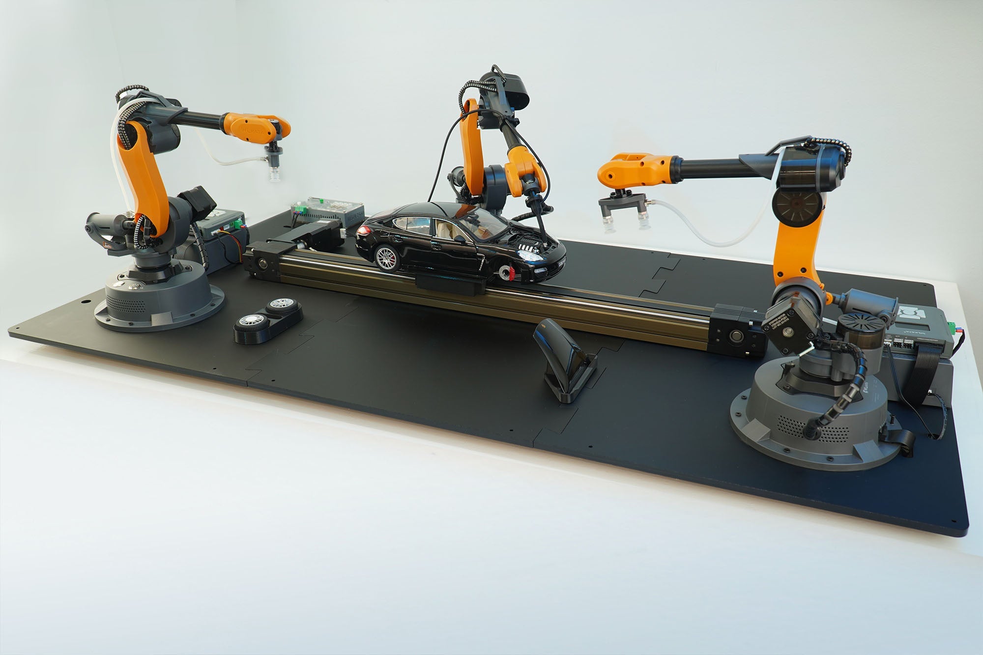 WLKATA Automobile Assembly Line | Training Kit | RoboticsSelect