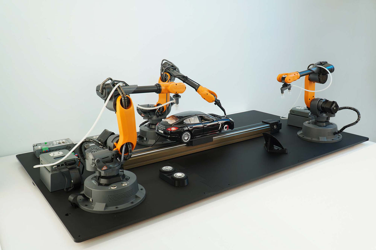 WLKATA Automobile Assembly Line | Training Kit | RoboticsSelect