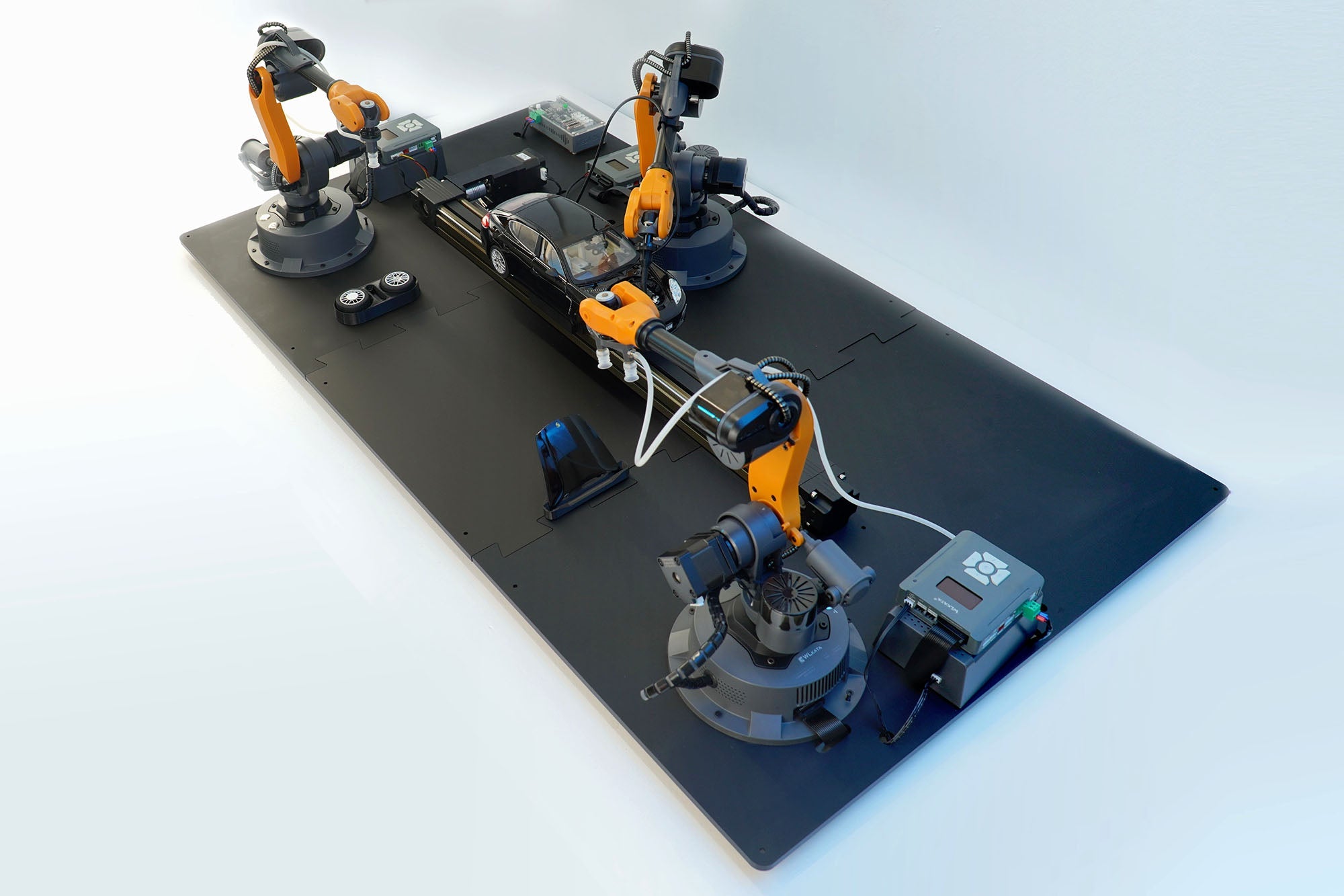 WLKATA Automobile Assembly Line | Training Kit | RoboticsSelect