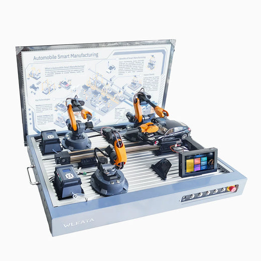 WLKATA Automobile Assembly Cell (Mirobot) | Car Manufacturing Training Solution | Touch Screen