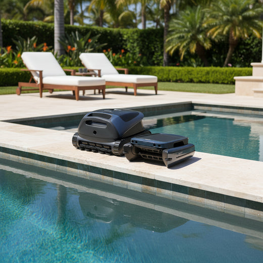 Beatbot Sora 30 Robotic Pool Cleaner + Beatbot Robotic Pool Skimmer
