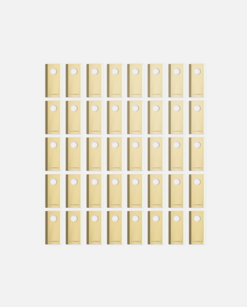 Yarbo cutting blades and bolts, 40 pieces