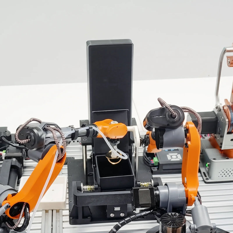 WLKATA Engraved Souvenirs Manufacturing Line (MT4 &amp; Mirobot)