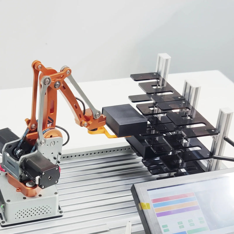 WLKATA Engraved Souvenirs Manufacturing Line (MT4 &amp; Mirobot)
