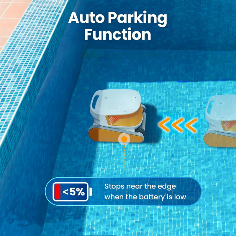 Chasing Hydro 3 auto parking function, stops near the pool edge on low battery