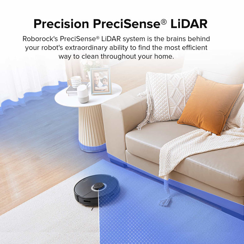 Roborock Q7 Max+ Robot Vacuum with Auto-Empty Dock Pure