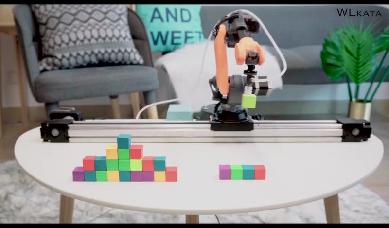 Sliding Rail Set for WLKATA Mirobot MT4 Haro380