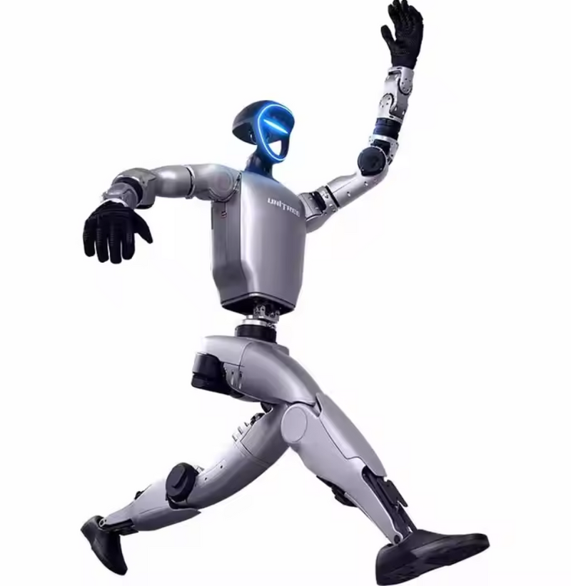 (Demo Product) Humanoid Robot Model G1 23-43: AI-Driven Bipedal Locomotion System for Commercial Environments