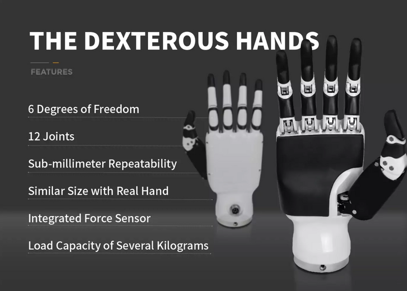 (Demo Product) Multi-Dimensional Tactile Robot Hand for CNC Inspection and Part Handling