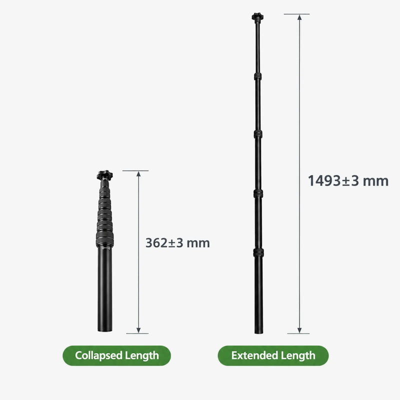 Acemate telescopic pole detail