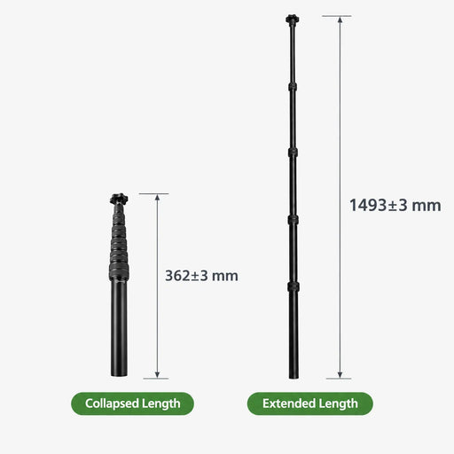 Acemate telescopic pole detail