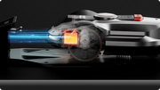 Sunseeker Elite X7 Plus robotic lawn mower, auto recharge at the charging station