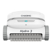 Chasing Hydro 3 cordless pool cleaner, front view with brush roller