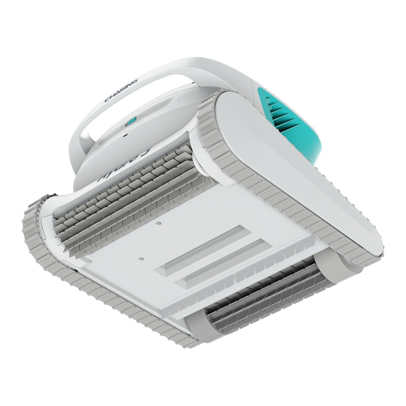 Chasing Hydro 3 pool cleaner, angled rear view