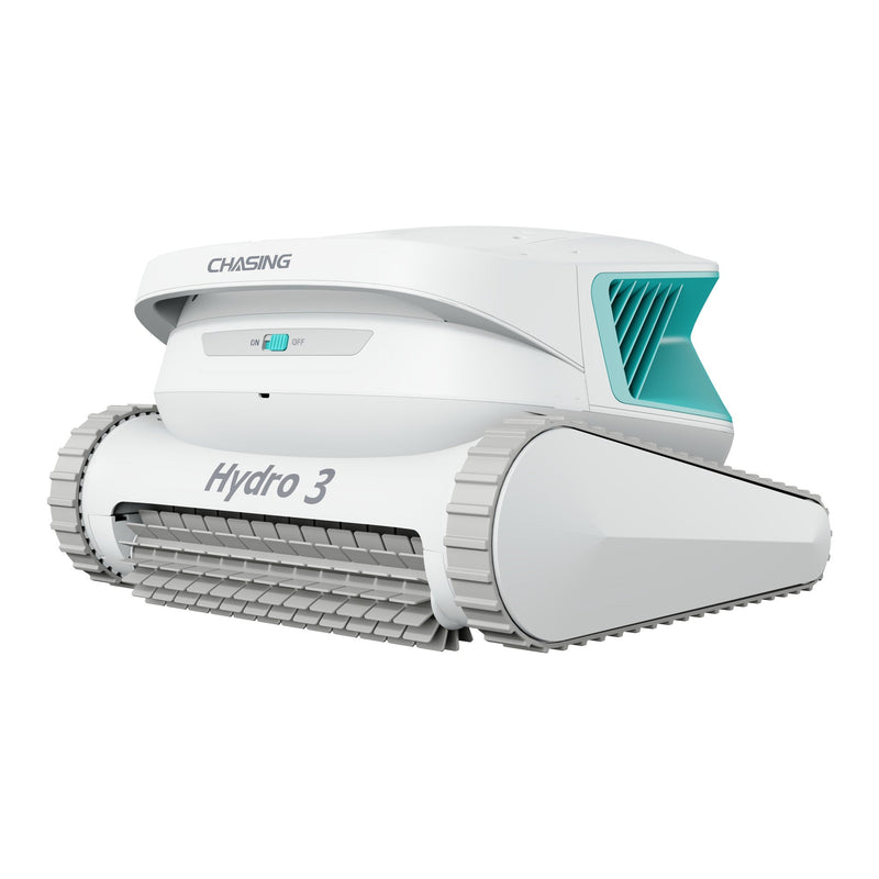 Chasing Hydro 3 pool cleaner, elevated front view