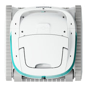 Chasing Hydro 3 pool cleaner, underside with tracks and intake