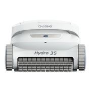 Chasing Hydro 3S pool cleaner, front view with brush roller