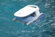 Chasing Hydro 3S pool cleaner surfacing at the pool edge