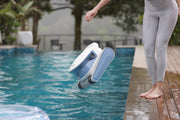 Chasing Hydro 3S pool cleaner being placed into a pool