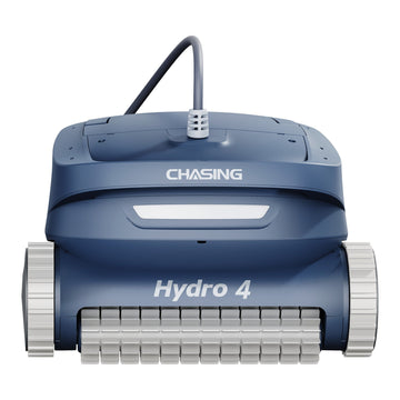 Chasing Hydro 4 corded robotic pool cleaner, front view