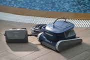 Chasing Hydro 4 corded pool cleaner with control box on a pool deck